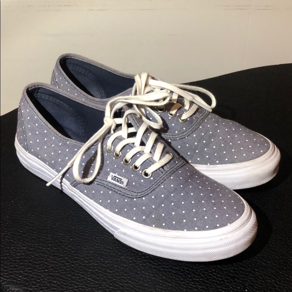 VANS ‘Authentic - Slim’ Polka Dot Sneaker